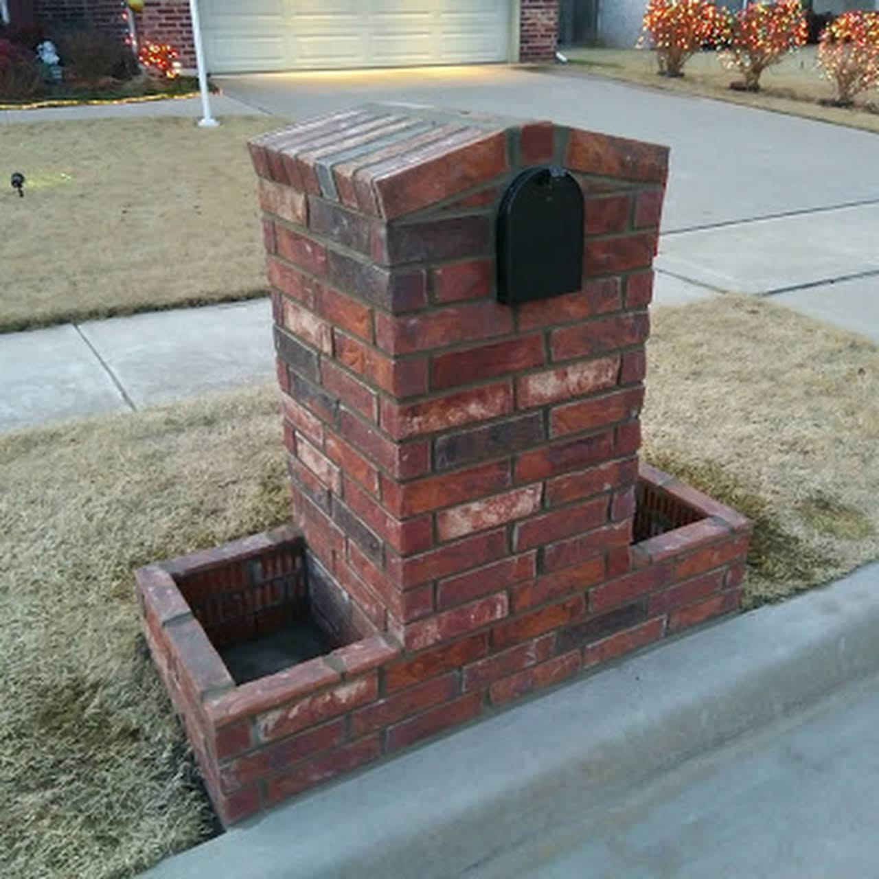 Masonry Mailbox Installation of Brick Mailbox & Stone Mailbox Mailbox Repair & Installation