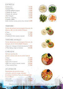 Menu Cosmo Sushi Antibes / Vallauris Page 6