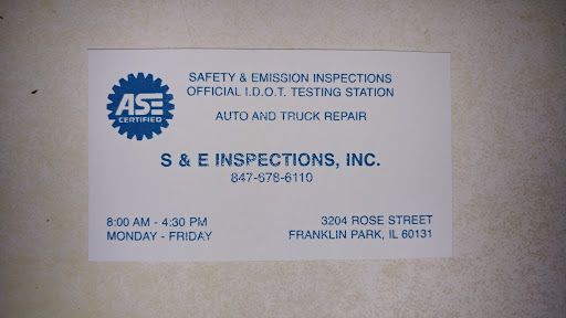 S & E Inspection, Inc. - Thumbnail