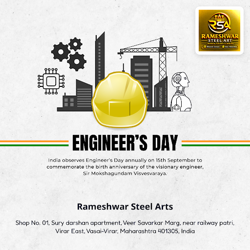 Celebrate Engineers Day 2026 with innovative kitchen furniture designs at Rameshwar Steel Arts. E… post image