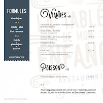 Menu La tablée de mon enfance Page 4