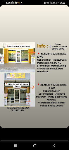 DJOIS Salon & WO Supiori