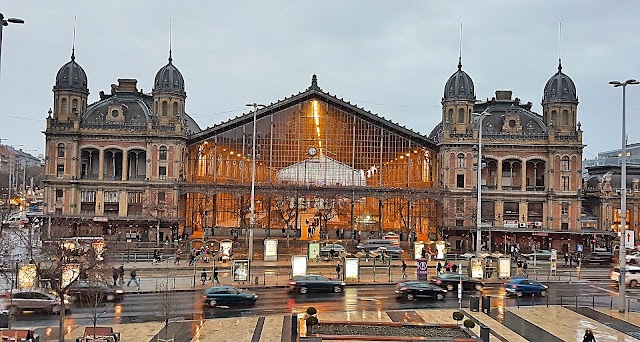 Budapest-Nyugati Railway Terminal