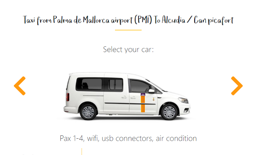 Taxi Alcúdia. Transfers from or to Alcudia - Thumbnail