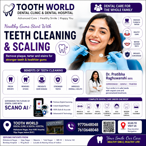 🦷 Teeth Cleaning & Scaling in Indore post image