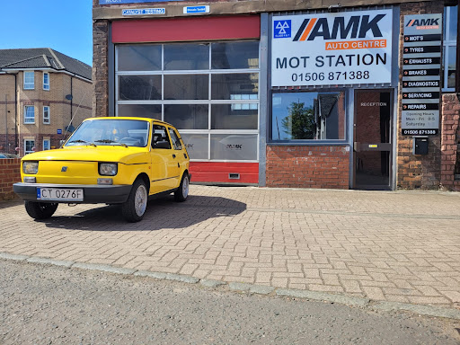 AMK Auto Centre Mot Station Class 4&7 Logo