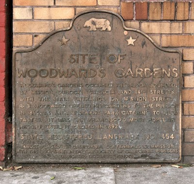 California Historical Landmark 454: Site of Woodward