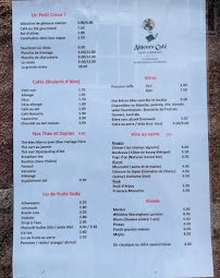 Menu Ailleurs Café - Café Librairie Page 2