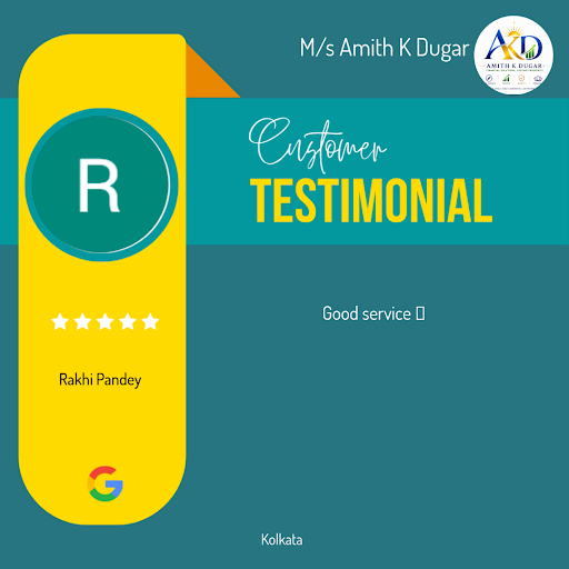 Rakhi Pandey, a satisfied client, shares her exceptional experience with M/s Amith K Dugar, a cer… post image