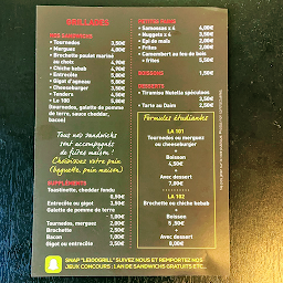 Photo n°7 de LE 100 GRILL à Marseille (Restauration rapide)