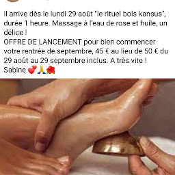 Photo n°3 de Sabine RAUT à Berson (Institut de massages)