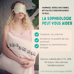 Photo n°20 de Sophrologue Toulouse - Cabinet Lise Farjounel à Toulouse (Programme de bien-être)