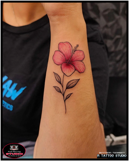 "Hello! Welcome to Prof Piercing Studio & R Tattoo Studio. 🎨Featured today: Our custom Hibiscus F… post image