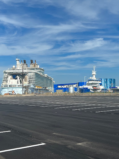 Port of Galveston South Lot Cruise Parking Lot
