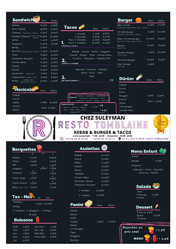 Photo 1 - Resto Tomblaine - Kebab | Tacos | Burger