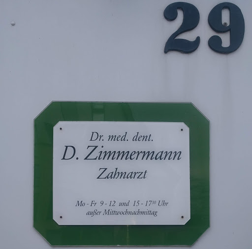 Herr Dr. med. dent. Dietmar Zimmermann