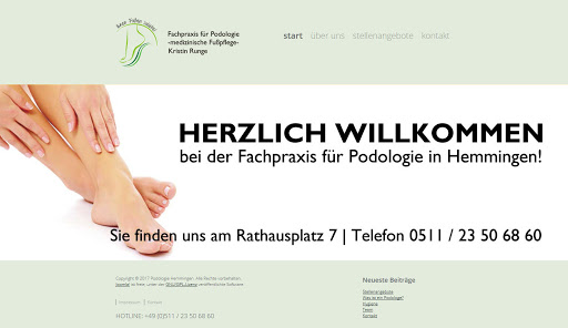 Fachpraxis für Podologie - med. Fußpflege - Frau Kristin Runge - Thumbnail