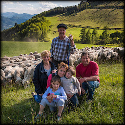 Photo n°2 de La Ferme des Sonnailles à Ancelle (Ferme bio)