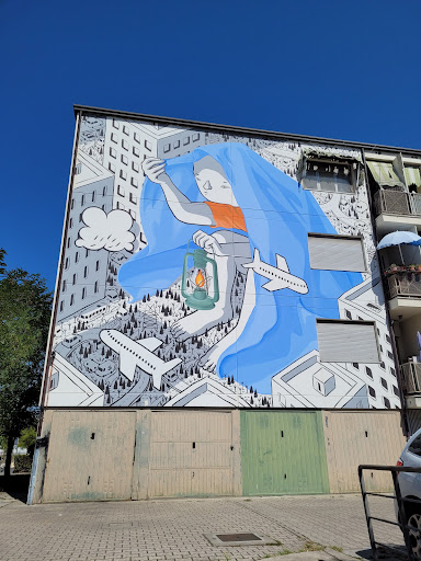 Millo - At the beginning of the journey of our life - Street art - Thumbnail