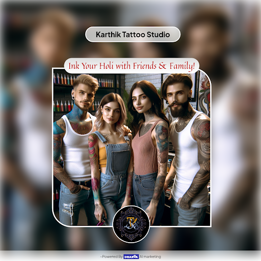 Ink Your Holi with Friends & Family!
