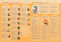 Menu Côme Marceau Page 1