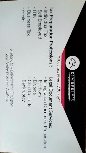Kimberly's Tax & Legal Document Services - Thumbnail