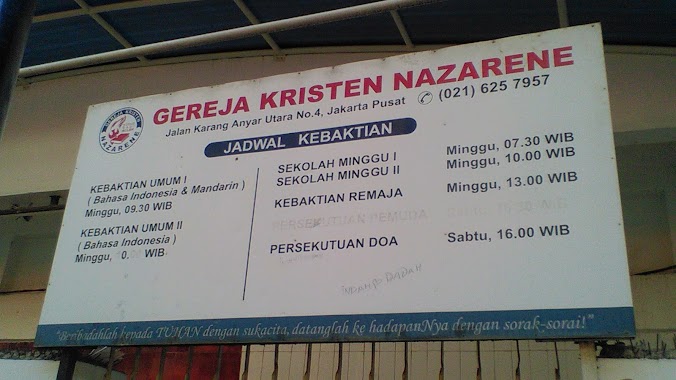 Gereja Kristen Nazarene, Author: Gb Jkt