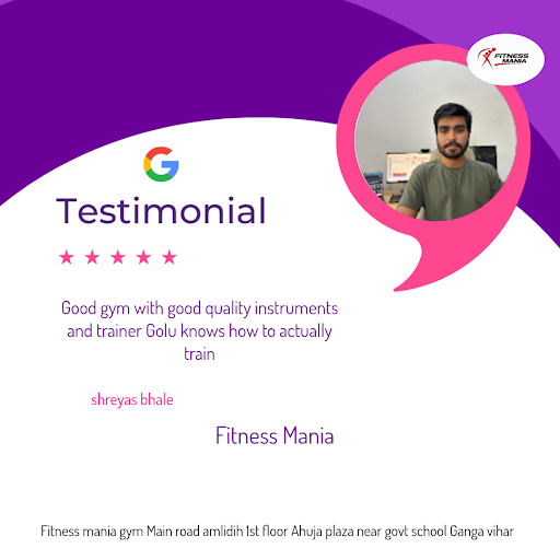 Shreyas Bhale's fitness journey reached new heights at Fitness Mania, Raipur's premier gym! He lo… post image