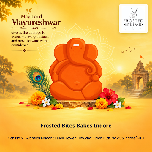 Celebrate Ganpati 2026 with delicious all types of cake, brownies, pastries, and more at Frosted… post image