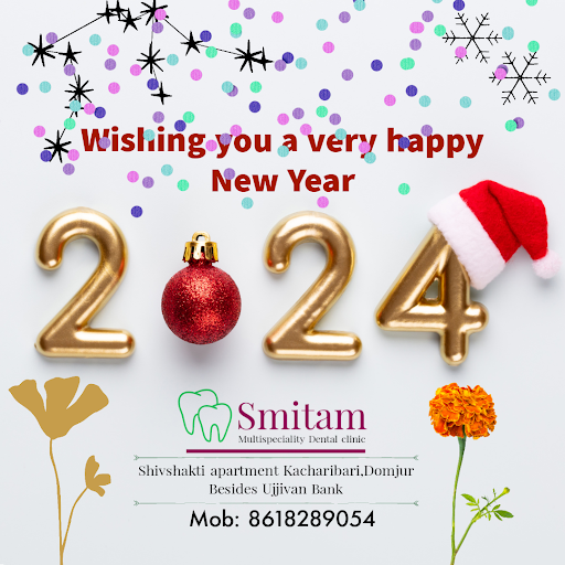 Happy new year.Embrace good oral health with Smitam 😊 post image