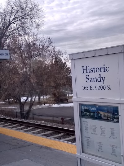 TRAX Historic Sandy Station