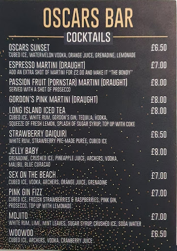 Oscars Bar - Visual