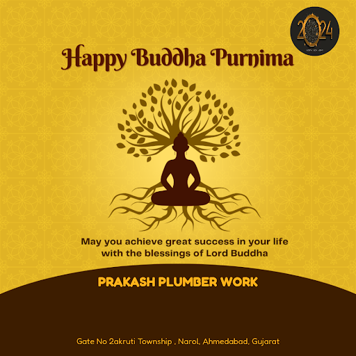 Celebrate the auspicious occasion of Happy Buddha Purnima with Prakash Plumber Work, your go-to f… post image