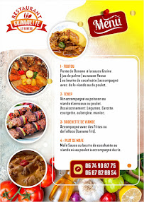 Menu LE BUREAU Page 1