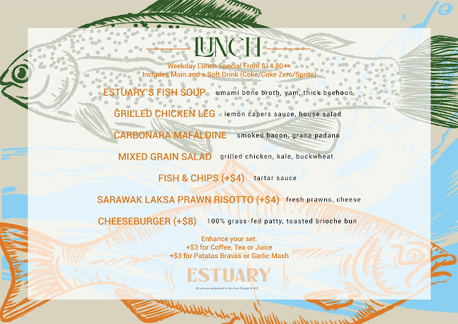 Estuary Restaurant & Bar - 9 Penang Road - Singapore