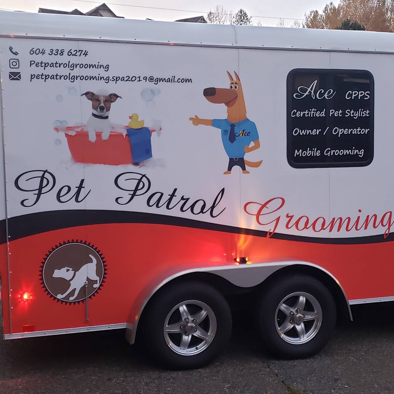 Pet patrol Grooming & Spa (Mobile Grooming) Pet Groomer in Coquitlam