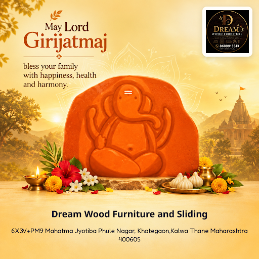 Celebrate Ganpati 2026 with Dream Wood Furniture and Sliding, creating exquisite custom wooden fu… post image