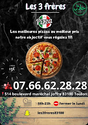 Photo n°5 de Les trois frères pizzeria à Toulon (Pizzas à emporter)