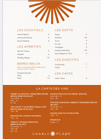 Menu Le Charly plage Page 2