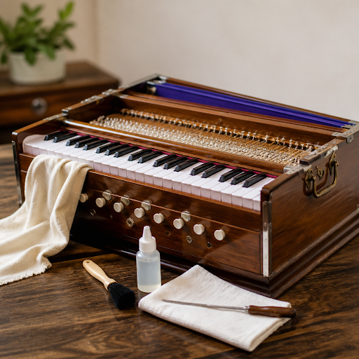 A well-maintained harmonium can stay sweet, stable, and stage-ready for decades. At Harmony Hut M… post image