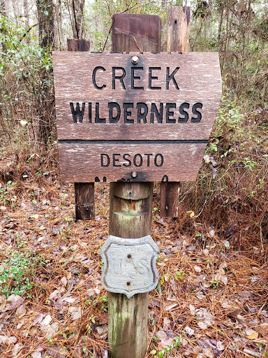 Black Creek Hiking Trailhead + parking area