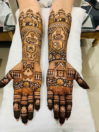 Best Mehandiart in Mangalore gaurav Mehandiart ,book your appointment, home service available post image