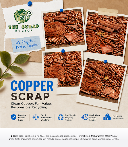 The Scrap Doctor is your trusted kabadiwala and scrap merchant specializing in copper scrap, alum…