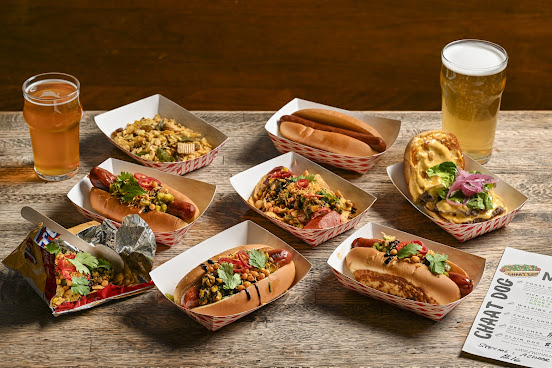 Chaat Dog - Desi American Street Food by null