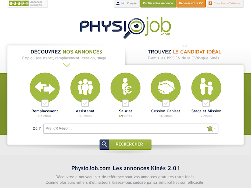 PhysioJob - Visual