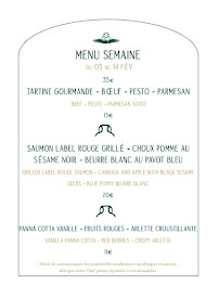 Menu Lattara Brasserie Chic Page 2