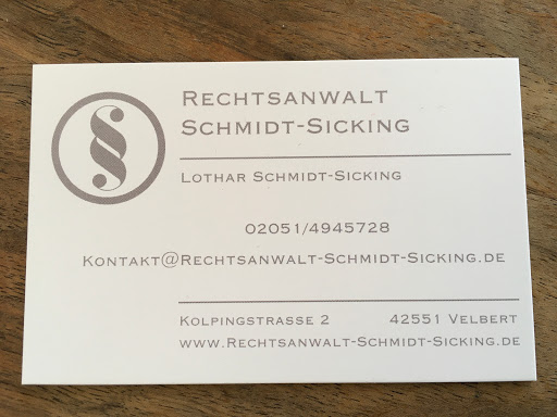 Rechtsanwalt Lothar Schmidt-Sicking Gallery - Germany
