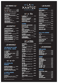 Menu La Kantoz - Kantine Bretonne Page 1