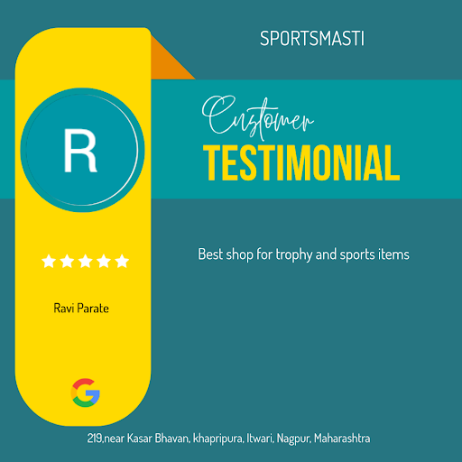 Ravi gives a perfect 5-star rating to SPORTSMASTI BEST SPORTS SHOP IN NAGPUR! He loved the except… post image