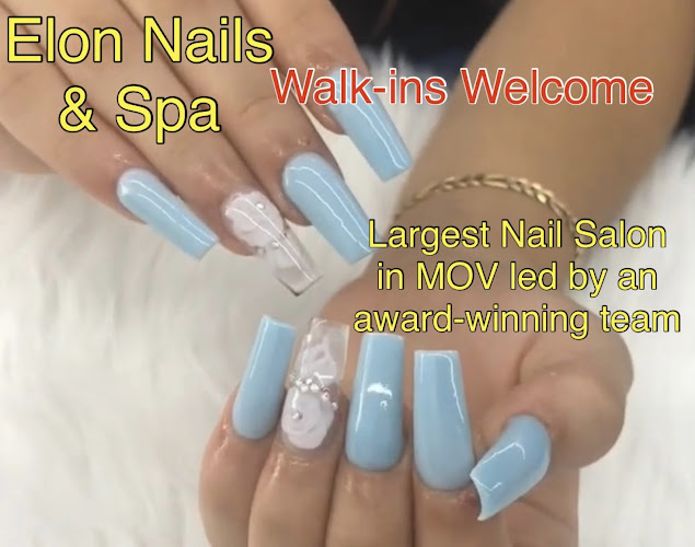 Elon Nails Best Nail Salon In Parkersburg interior view